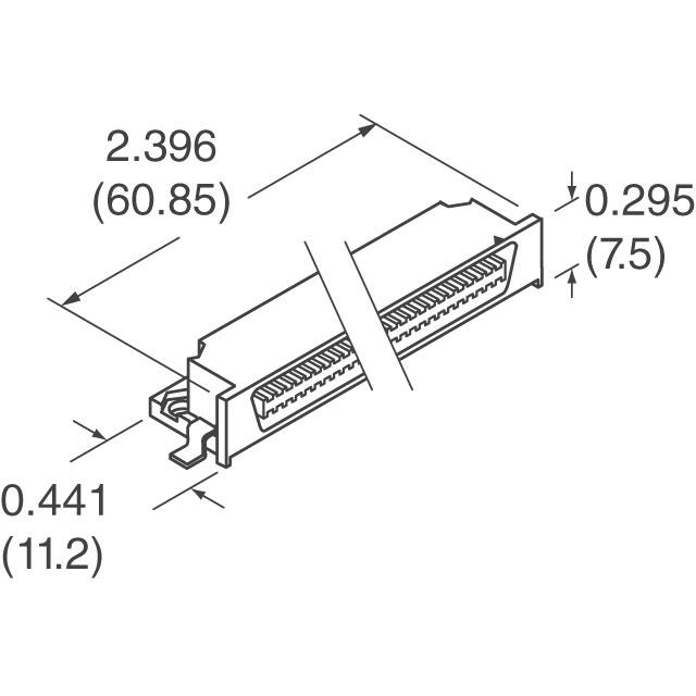 FX2-80P-0.635SH(71) Hirose Electric Co Ltd  Centronics Connectors